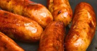Sausages are juicier if you do easy 10 minute task before cooking them