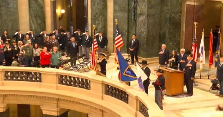 Veterans honored at State Capitol on Veterans Day