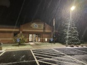 A National Weather Service office in Michigan just recorded its first measurable snow of the season