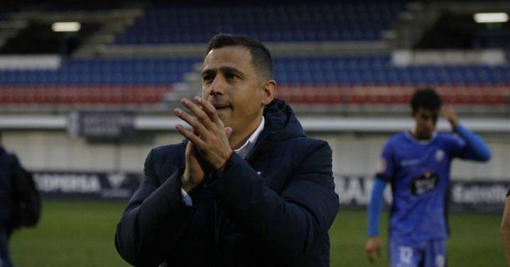 Dani Llácer, entrenador del Ourense CF:  Llácer: “Lo importante era ganar”