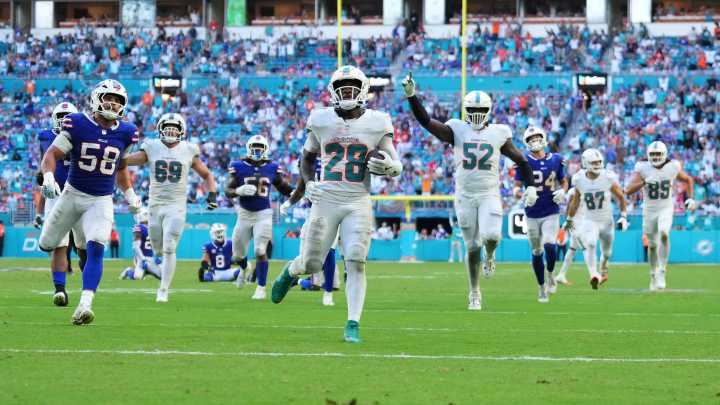 Dolphins start comically bad but get last laugh in upset over Bills