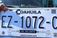 Coahuila: proponen hasta ocho años de prisión a quien modifique las placas vehiculares