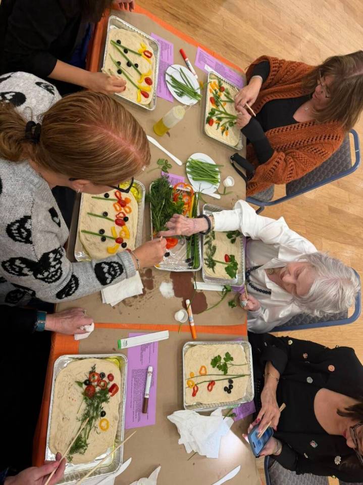 Ohev Shalom Focaccia Gardens