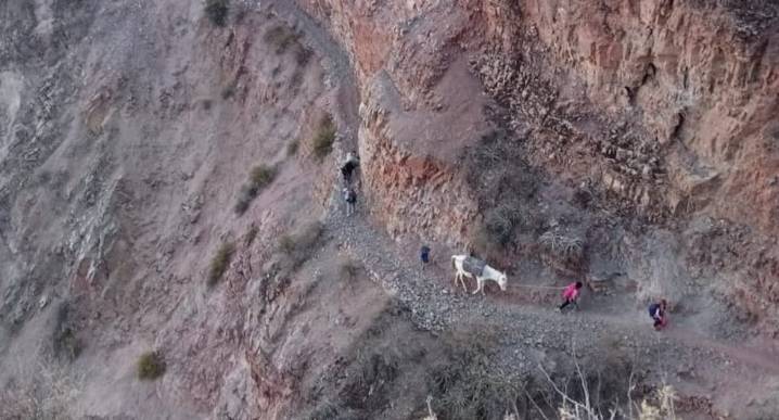 Pobladores de Caspi en La Unión llevan siete años exigiendo carretera para seis anexos