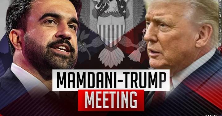 Trump and Mamdani meet in the Oval Office saying they both care about affordability