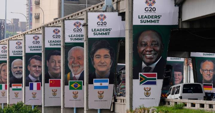 South Africa hosts G20 as tensions with U.S. flare amid boycott