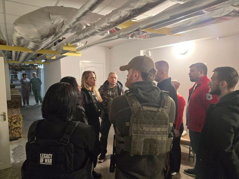 Angelina Jolie visits Ukraine's frontline city Kherson