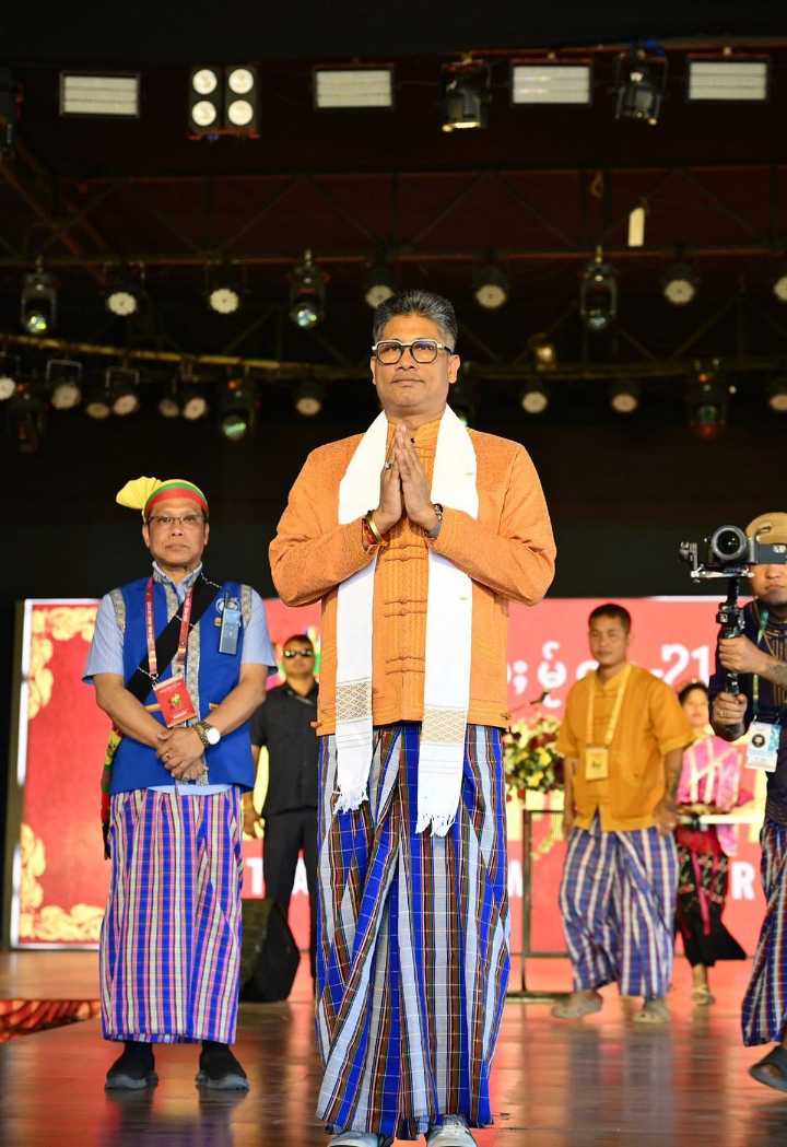 Pijush Hazarika Attends Inaugural Ceremony of Poi Pee Mau Tai Festival in Namsai