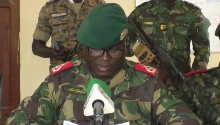Military officers in Guinea-Bissau say they seized 'total control' in coup