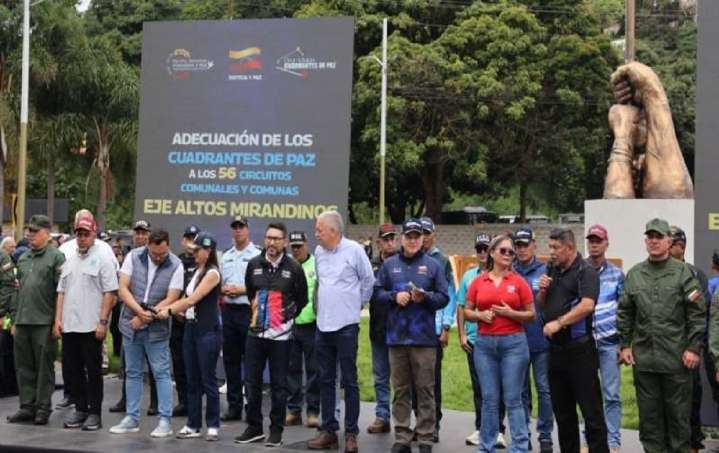 Activan Cuadrantes de Paz para 56 circuitos comunales en los Altos Mirandinos