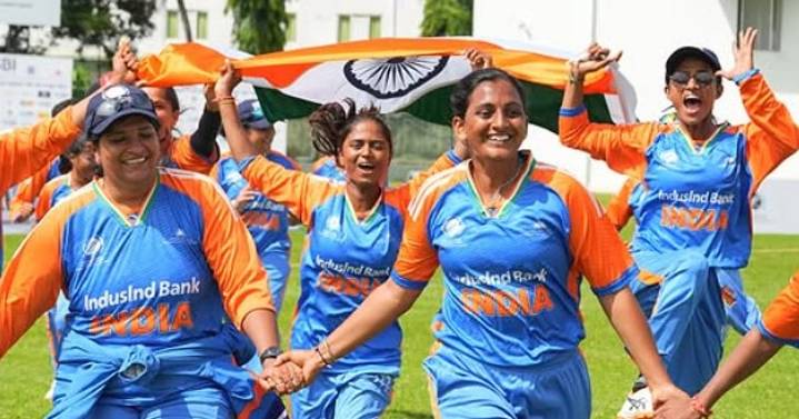 India Women Win Maiden Blind T20 World Cup