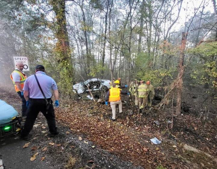CFD responds to school bus crash on Middle Valley Road