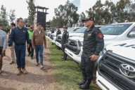 Presidente José Jerí supervisa entrega de 100 motocicletas y 83 camionetas para reforzar la seguridad en Junín