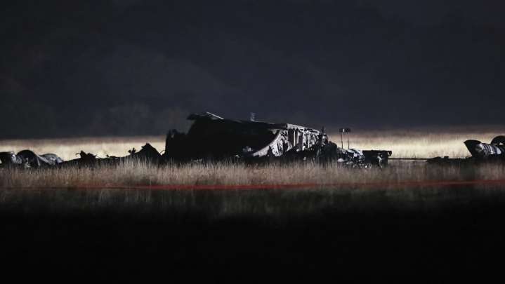 All 20 personnel on a Turkish military cargo plane that crashed in Georgia died