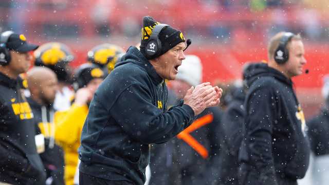 Coach Ferentz says he has 'tremendous respect' for Emmett Johnson following Heroes Game