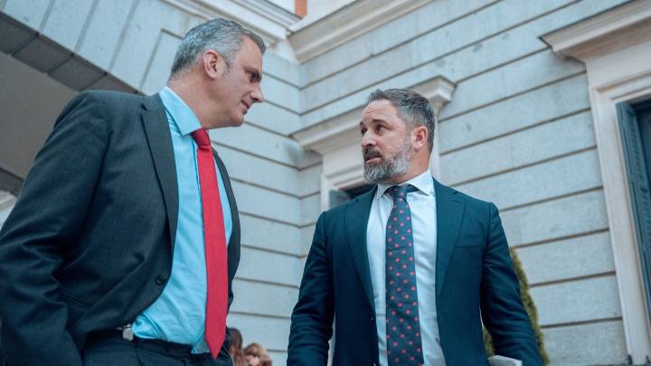 La separación silenciosa entre Santiago Abascal y Ortega Smith