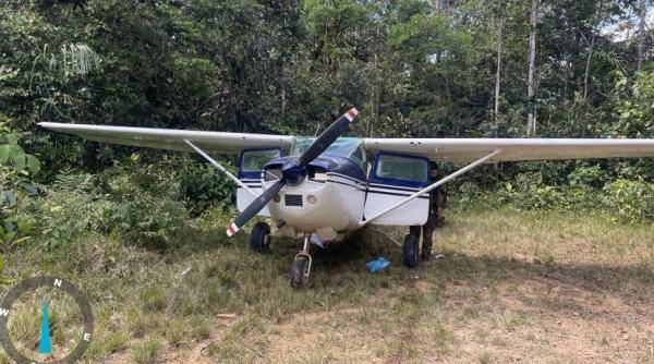 Brasil intercepta aeronave sospechosa procedente de Venezuela