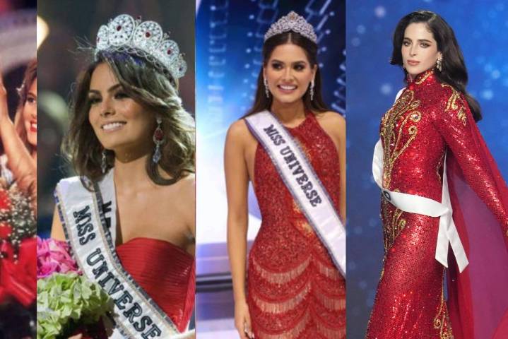 ¡Ya son 4! Estas son las otras mexicanas que se convirtieron en Miss Universo