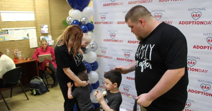 National Adoption Day brings emotional moments for families