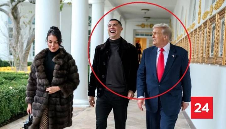 "Alguien miente": Cristiano Ronaldo visitó a Donald Trump y todos se dieron cuenta del mismo detalle