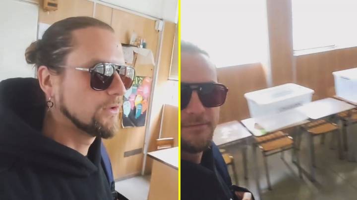 No había nadie: La sorpresa de Jean Philippe Cretton al llegar a su local de votación para ser vocal de mesa