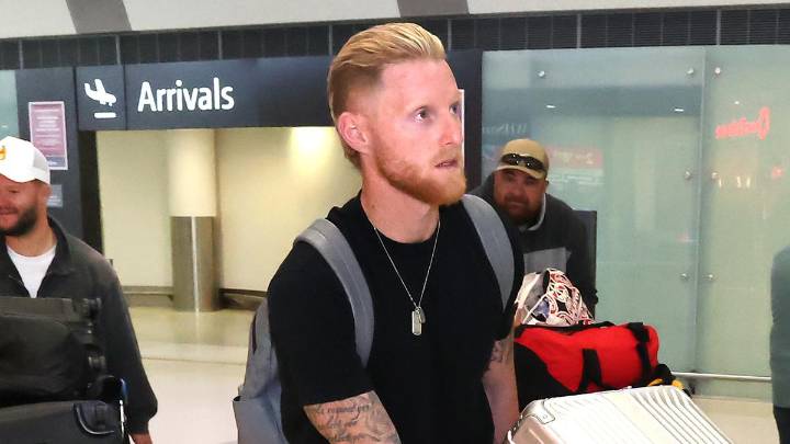 The Ashes: England captain Ben Stokes among players to touch down in Perth facing torrential conditions