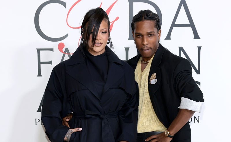 Rihanna Returns to Red Carpet for First Time Since Welcoming Baby #3, Attends CFDA Awards with A$AP Rocky | ASAP Rocky, Rihanna