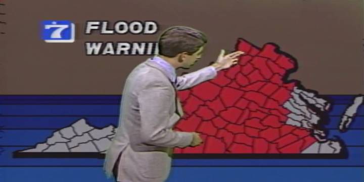 40 years later: WDBJ7 weather team remembers Flood of 1985