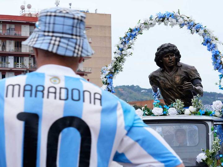 Argentina recuerda a Maradona a cinco años de su muerte