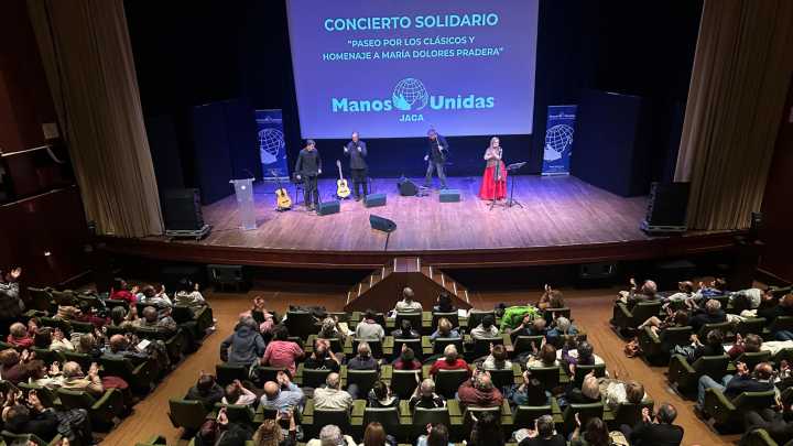 Éxito rotundo del Concierto Solidario de Manos Unidas en Jaca: 3.420 euros recaudados en una noche llena de emoción