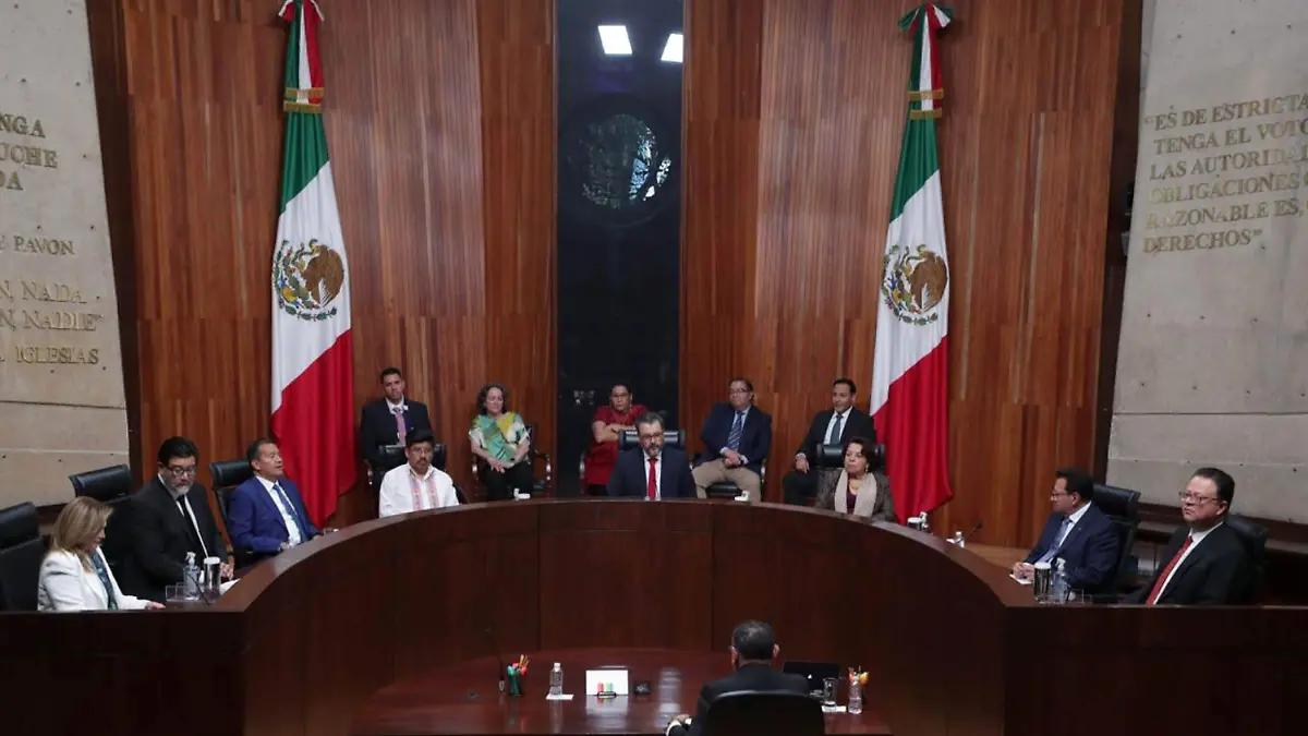 Desestima TEPJF caso contra ministra sobre acordeones en veda electoral