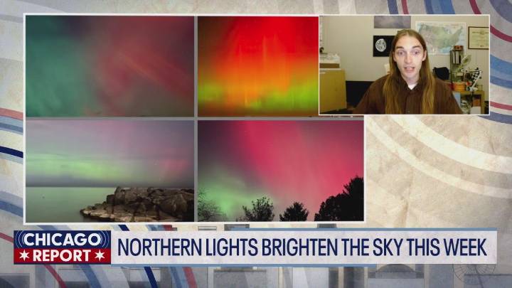 Northern lights brighten the sky this week