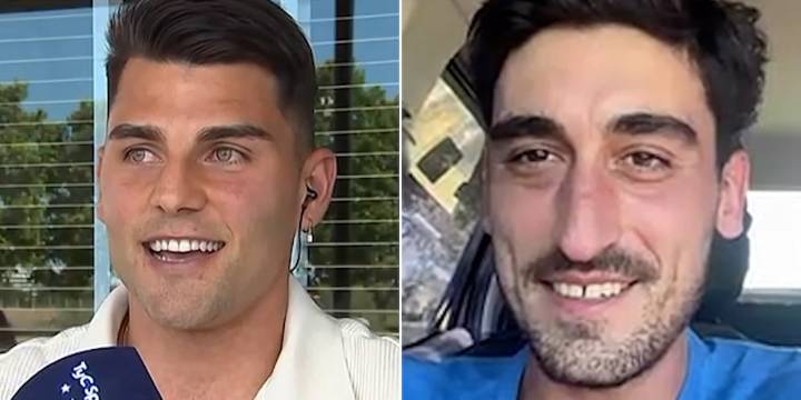 El emotivo cruce entre el hijo de Russo y el hombre que encontró la camiseta del homenaje: “Tuvimos la suerte que te cayó a vos”