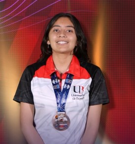 OBTUVO LA MEDALLA DE BRONCE -