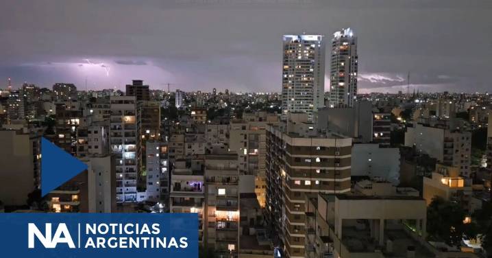 Impactantes videos de la fuerte tormenta y caída de granizo en el AMBA: primeros reportes