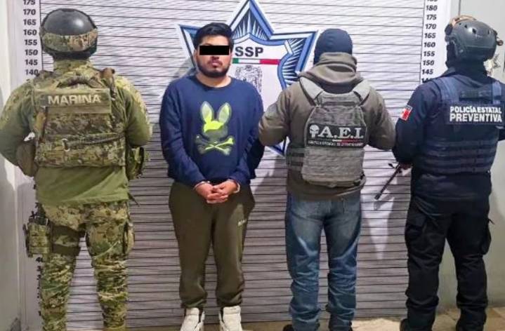 Cae “El Shower” en Puebla: presunto generador de violencia detenido