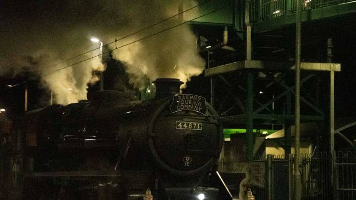 A show of steam at Severn Tunnel Junction