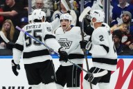 Kings top Maple Leafs on Quinton Byfield’s overtime goal