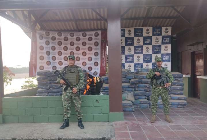 Fueron incautados insumos para el procesamiento de pasta de base de coca en el Putumayo