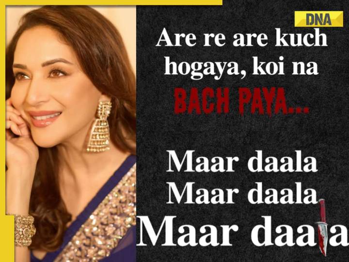 Madhuri Dixit teases her next project with thrilling references to her songs