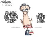 Cartoon: Socialism over sociopathy