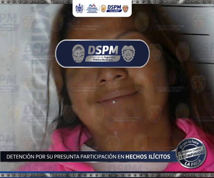 Detienen a mujer por probables daños a pick up y vivienda de la 2 de Octubre