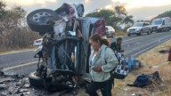 Choque Frontal entre Patrulla y Camioneta Deja Un Muerto y Seis Heridos en Carretera de Puebla
