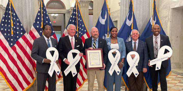 Governor proclaims November ‘Lung Cancer Awareness Month’ in SC