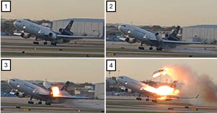 Investigators find cracks in engine mount of UPS plane that crashed in Kentucky