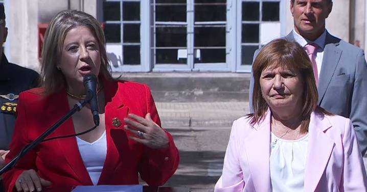 Bullrich presentó en sociedad a su sucesora y dejó definiciones: “La lucha contra el narco la hemos...”