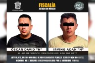 Procesan a Óscar "N", alias “Bellako”, e Irving "N", alias “Henry”, por homicidio múltiple en Temoaya