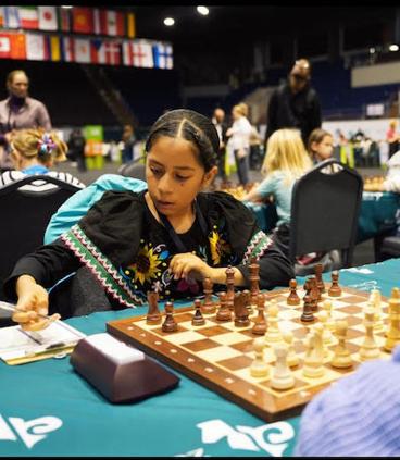 Teporaca 2025: Sarahí Hernández López, candidata en el ajedrez