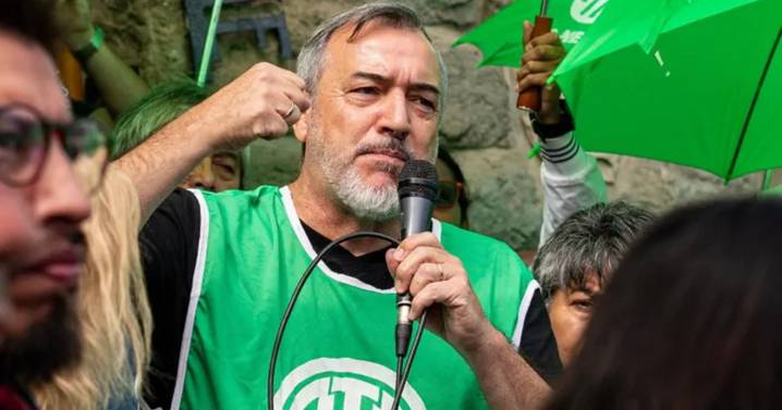 El Gobierno denunció a Rodolfo Aguiar, de ATE, por «atentar contra el orden constitucional»