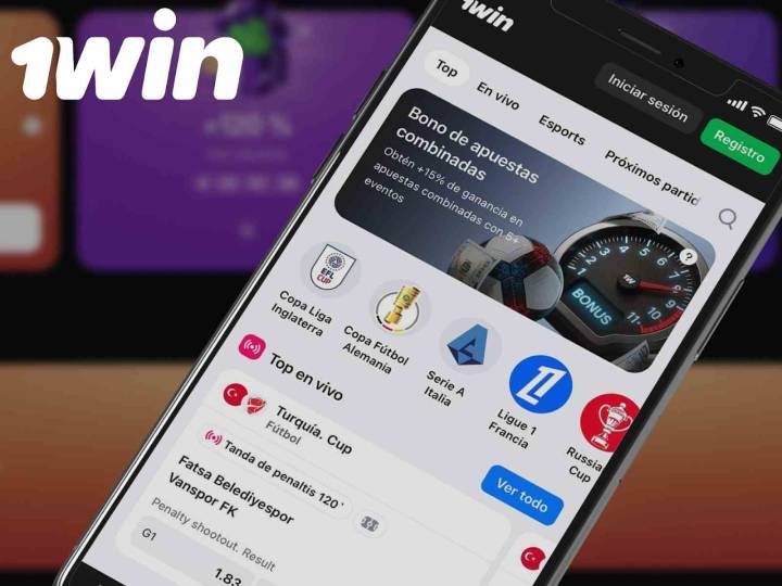 Instrucciones sobre cómo realizar tu primera apuesta en la 1win App